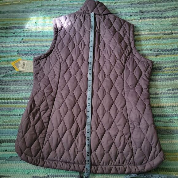 Free Country Lavender Quilted Puffer Vest Women’s Sz Med NWT - Picture 12 of 15